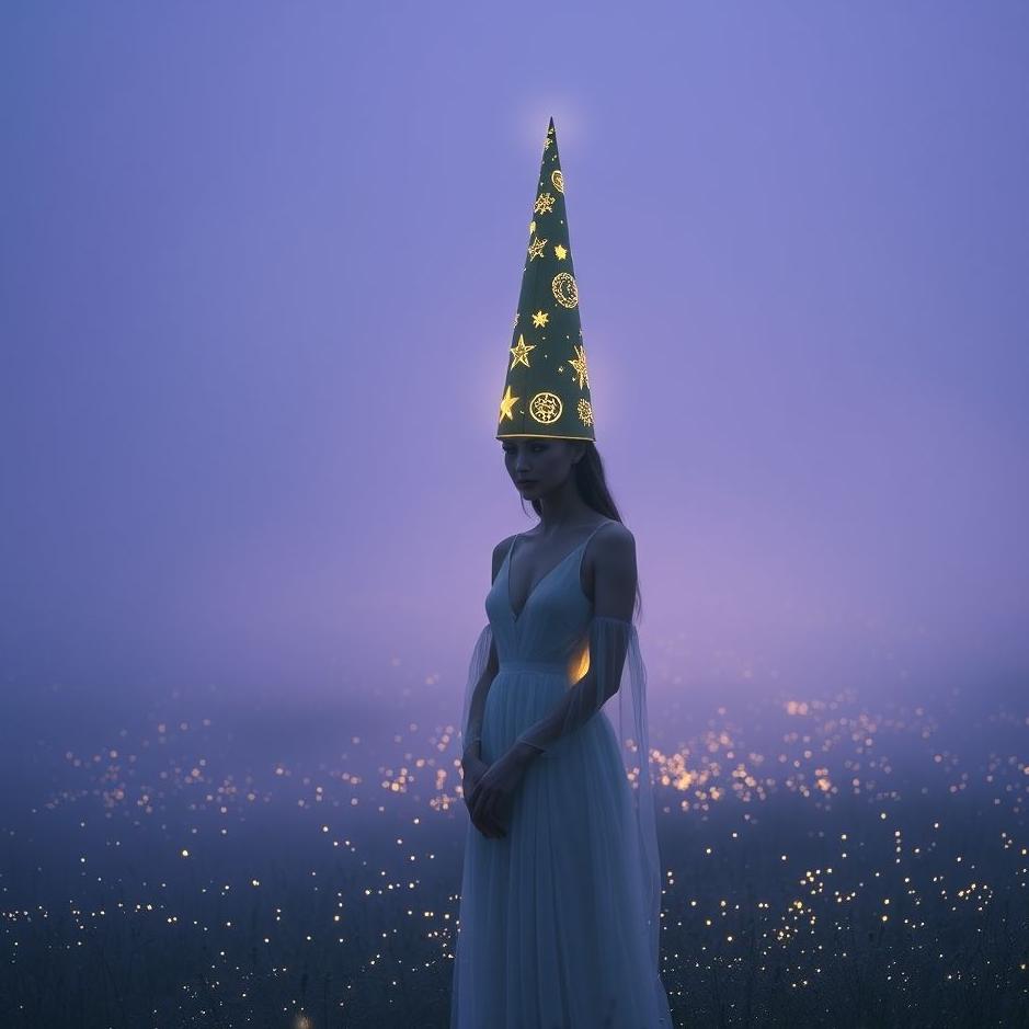 Dream : Wearing gold cone in the dream