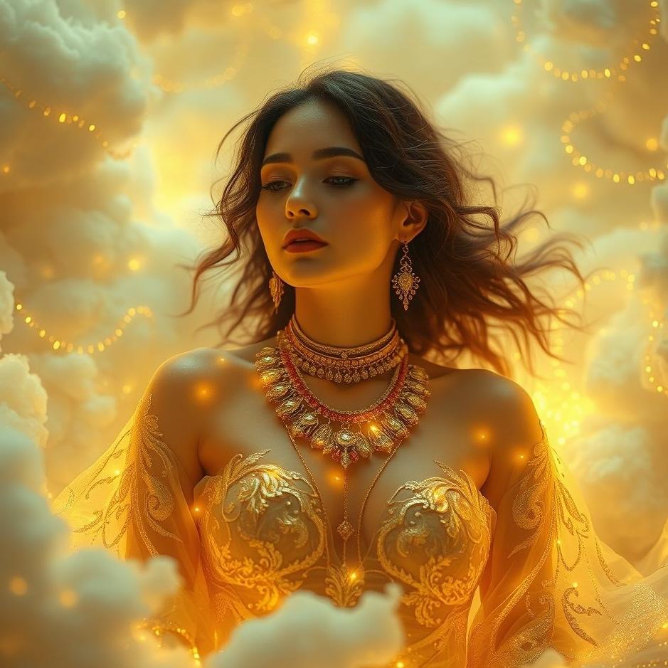 Dream : Wearing gold in your dream