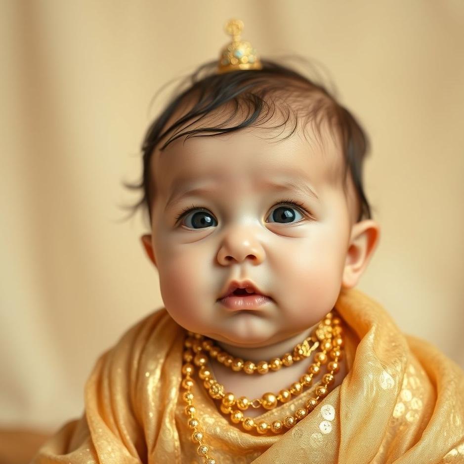 Dream : Wearing Gold on a Baby
