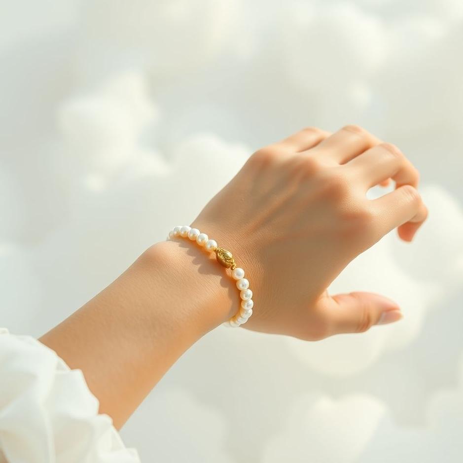 Dream Dictionary : Wearing gold pearl bracelet in dream