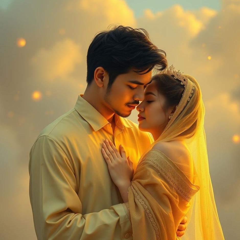 Dream : Wearing gold to your loved one in a dream