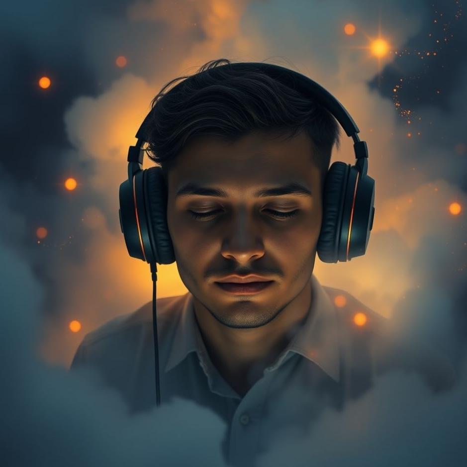 Dream : Wearing headphones in a dream