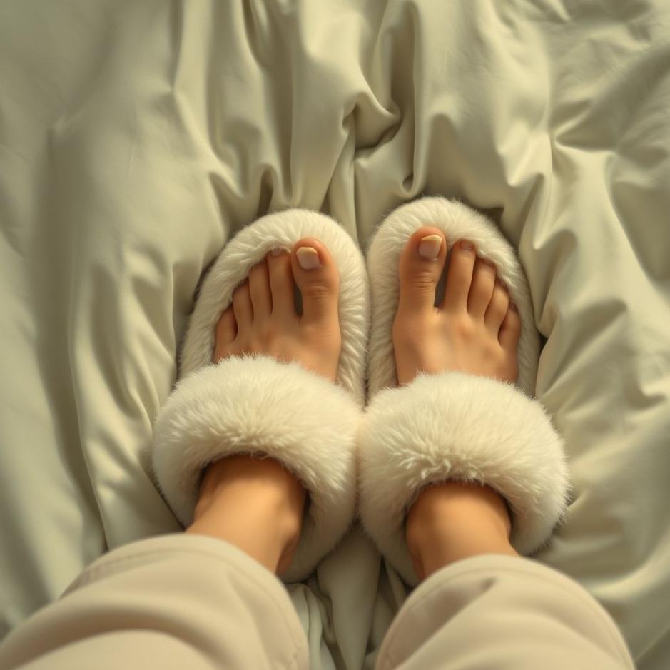 Dream : Wearing house slippers in a dream