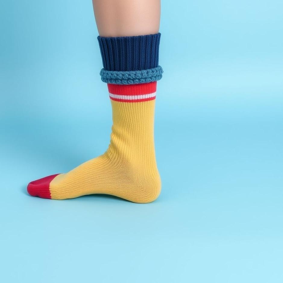 Dream : Wearing layered socks