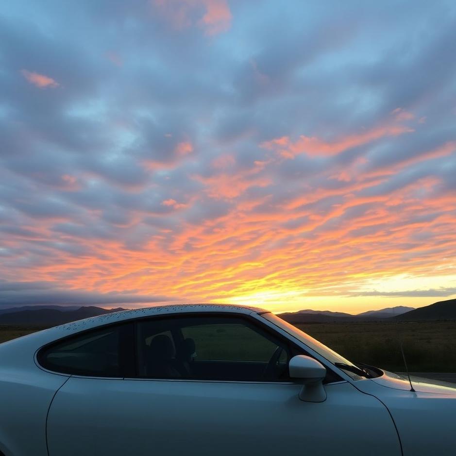 Dream : Wearing on the car in the dream