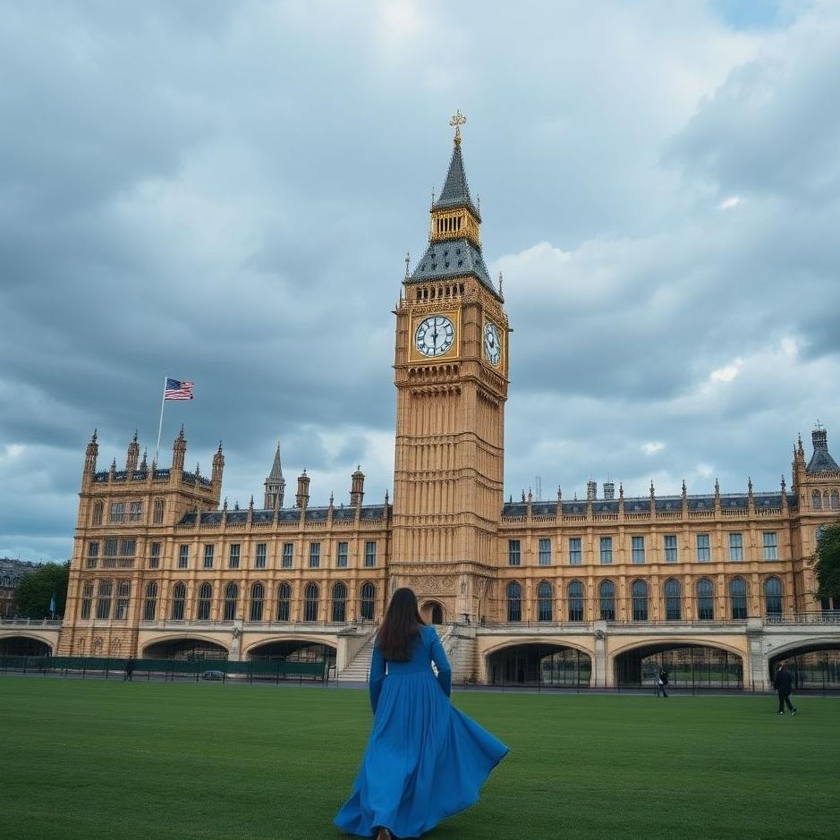 Dream : Wearing parliament blue in a dream