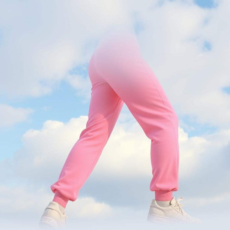 Dream : Wearing pink sweatpants in a dream