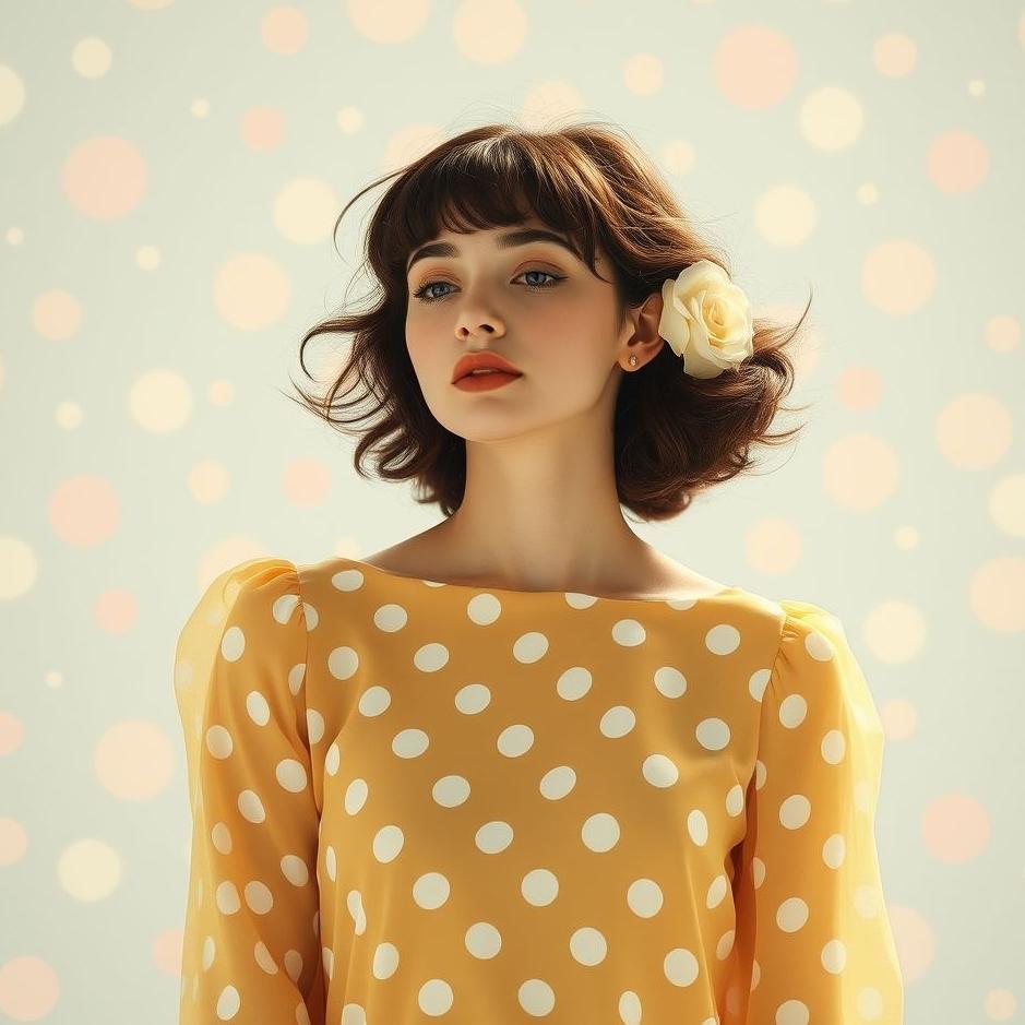Dream : Wearing polka dots in a dream