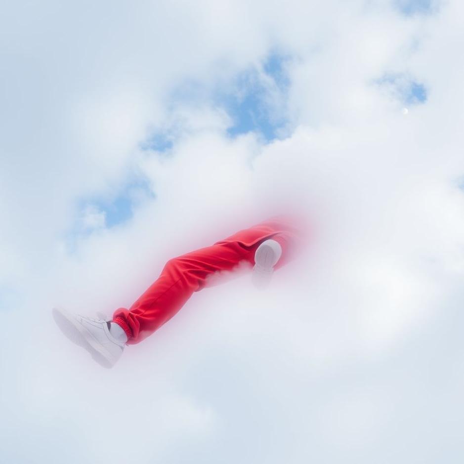 Dream : Wearing red sweatpants in a dream