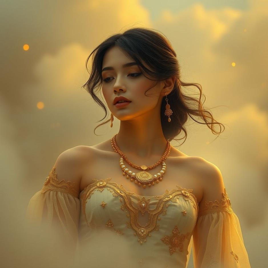 Dream : Wearing small gold in a dream