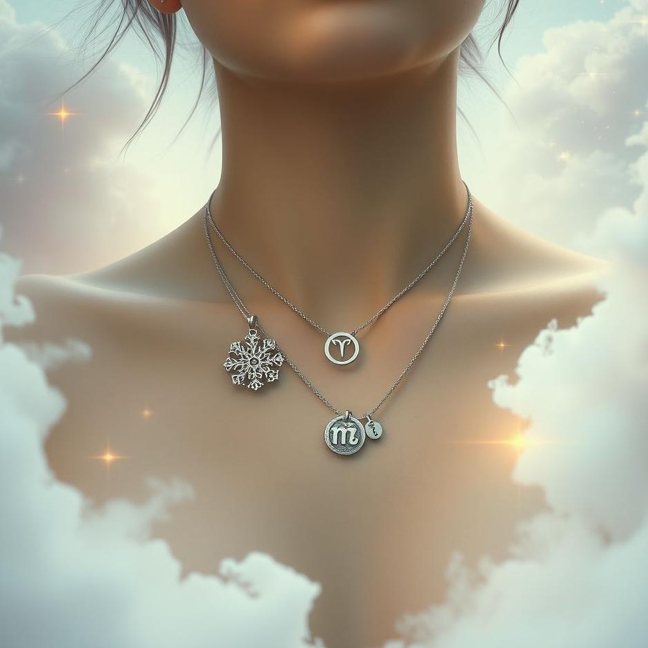 Dream : Wearing two necklaces in a dream
