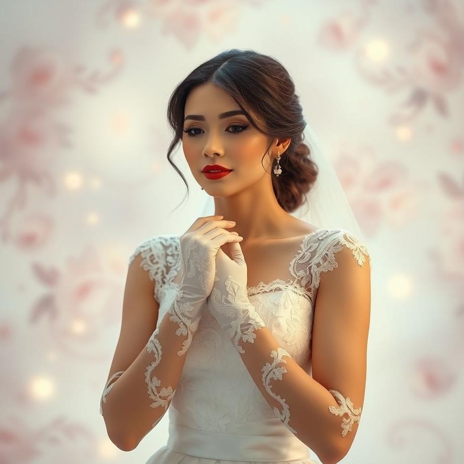 Dream : Wearing wedding gloves in a dream