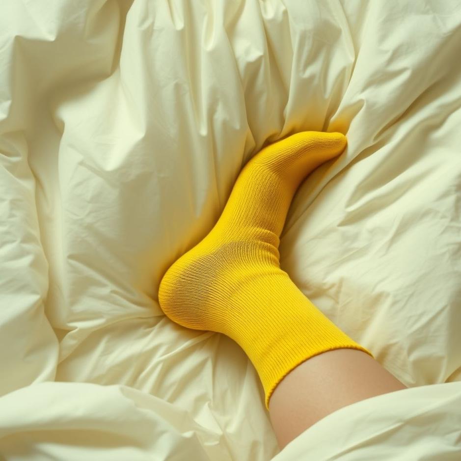 Dream : Wearing yellow socks in a dream