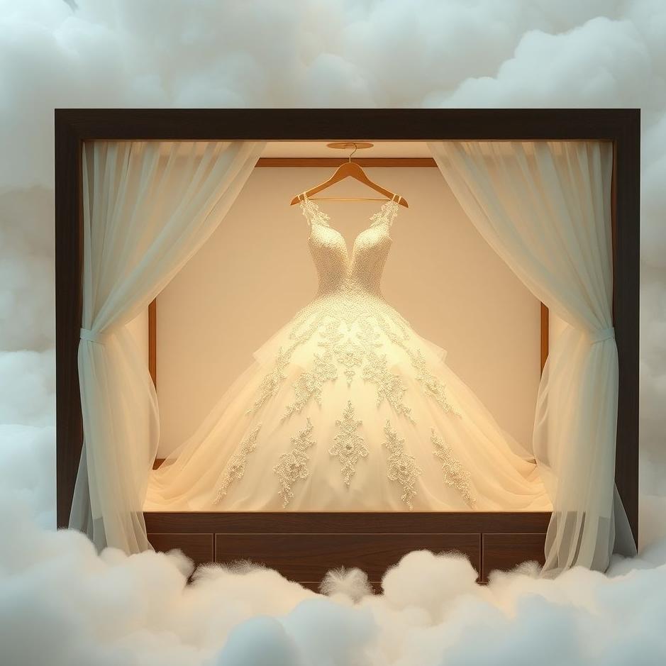Dream : Wedding dress in a box in a dream