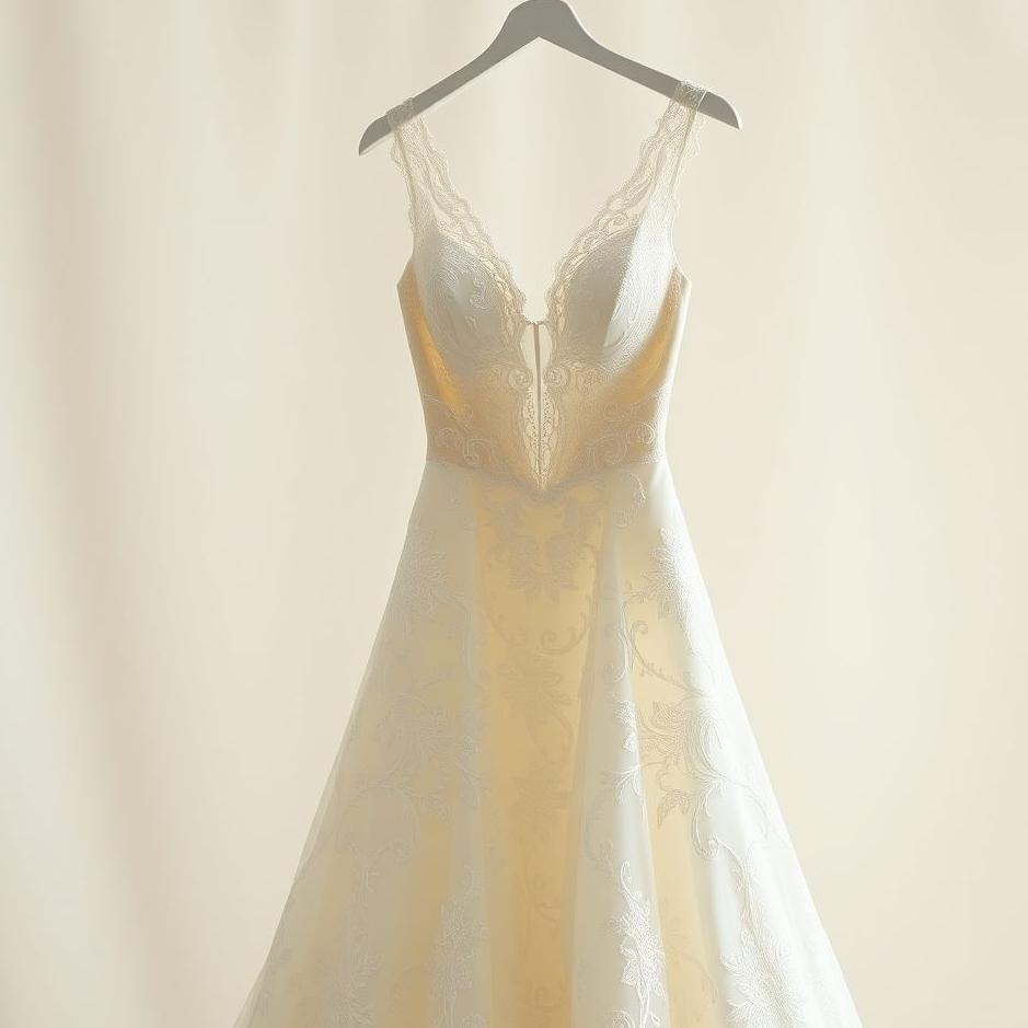 Dream : Wedding dress lace in a dream