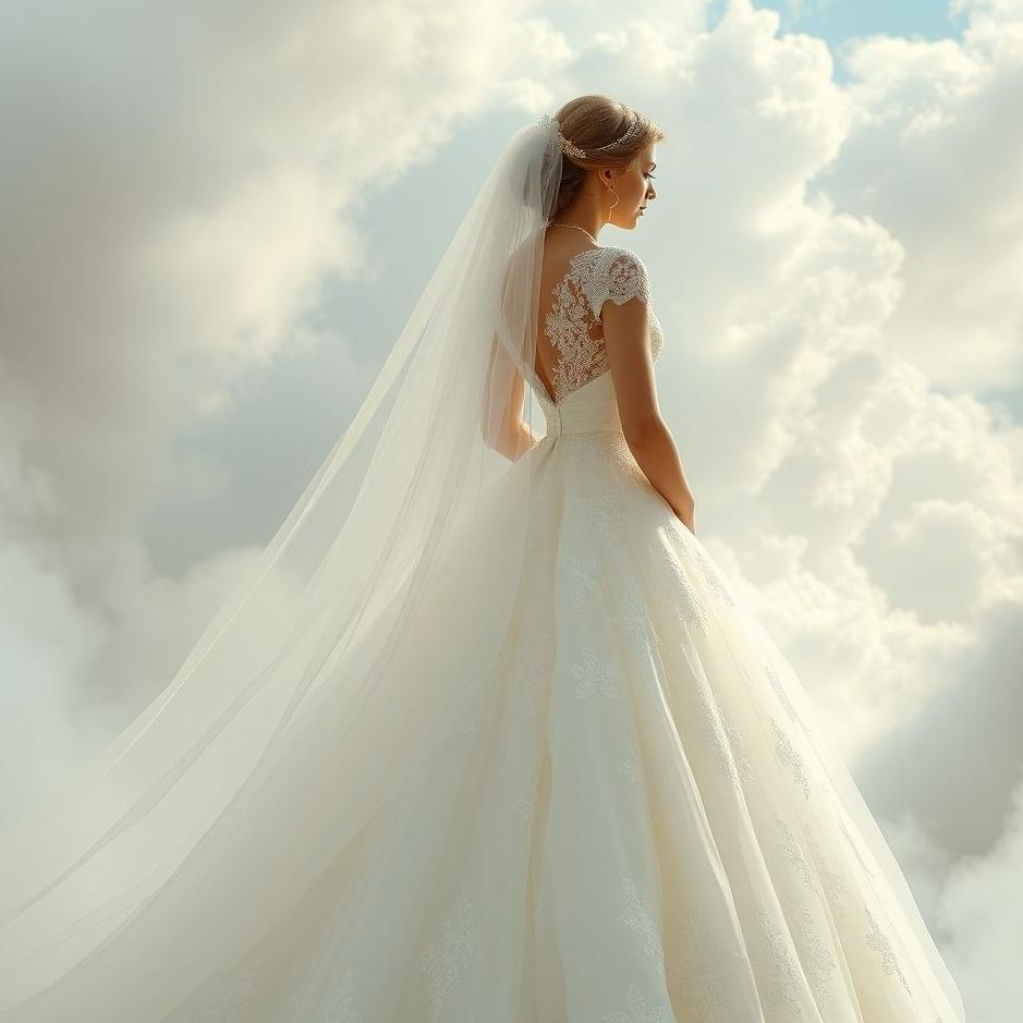 Dream : Wedding dress on my daughter in a dream