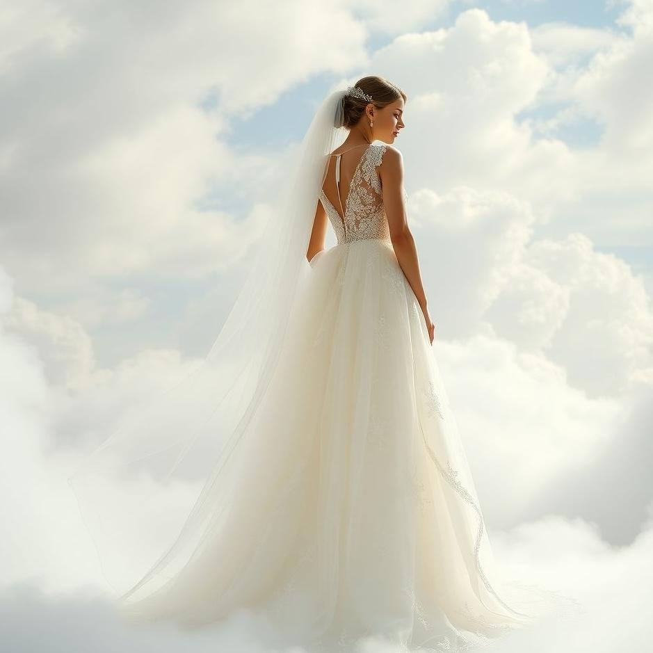 Dream : Wedding dress with pants in a dream