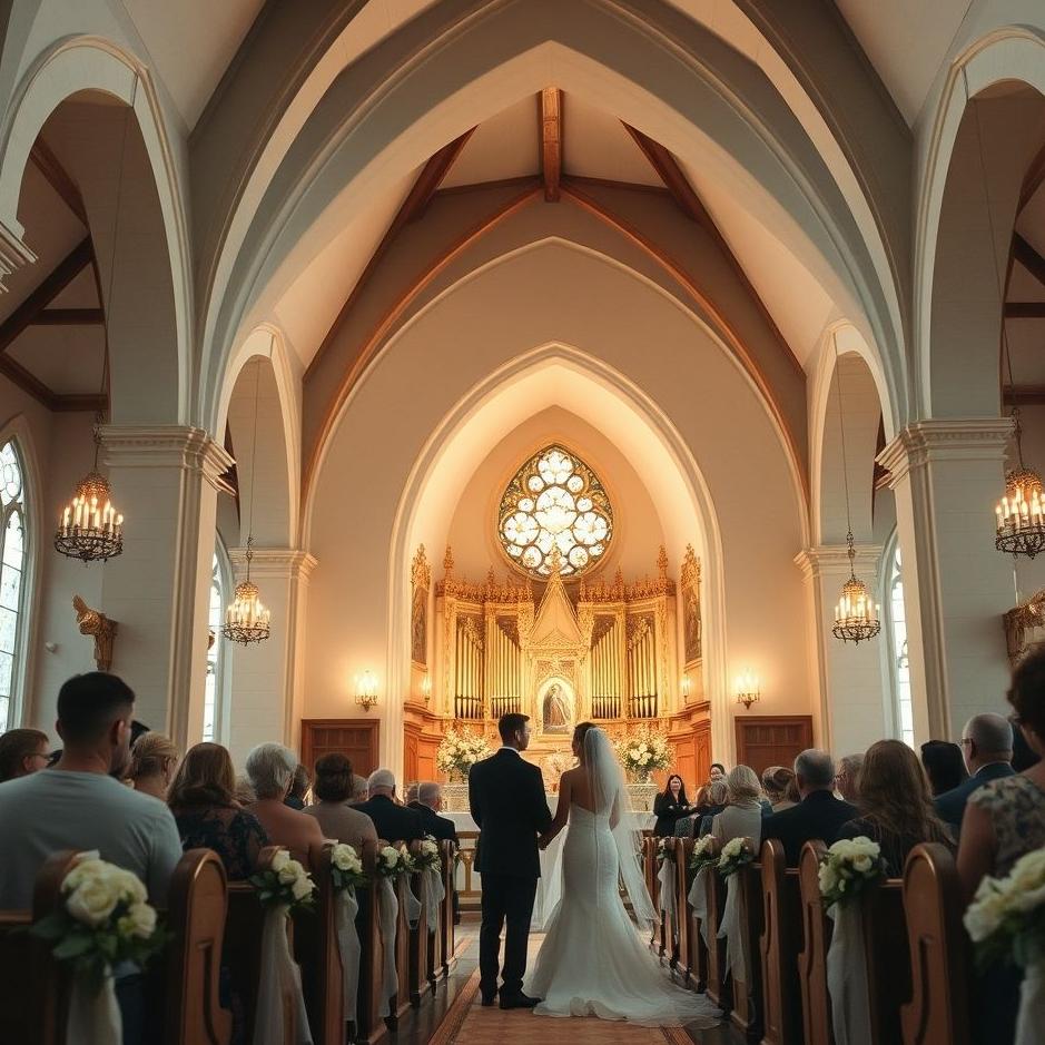 Dream : Wedding in a church in a dream