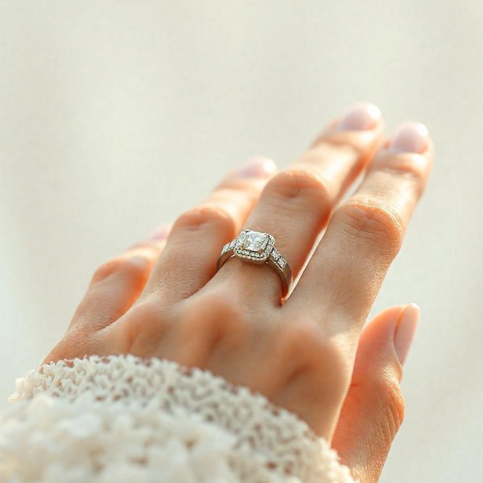 Dream : Wedding ring on the index finger in a dream