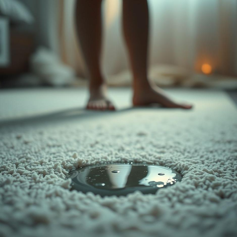 Dream : Wetting a carpet in a dream