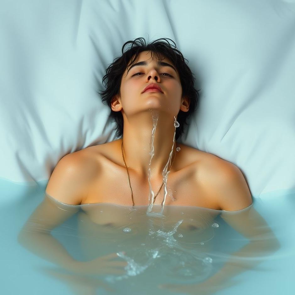 Dream : Wetting yourself with water in a dream