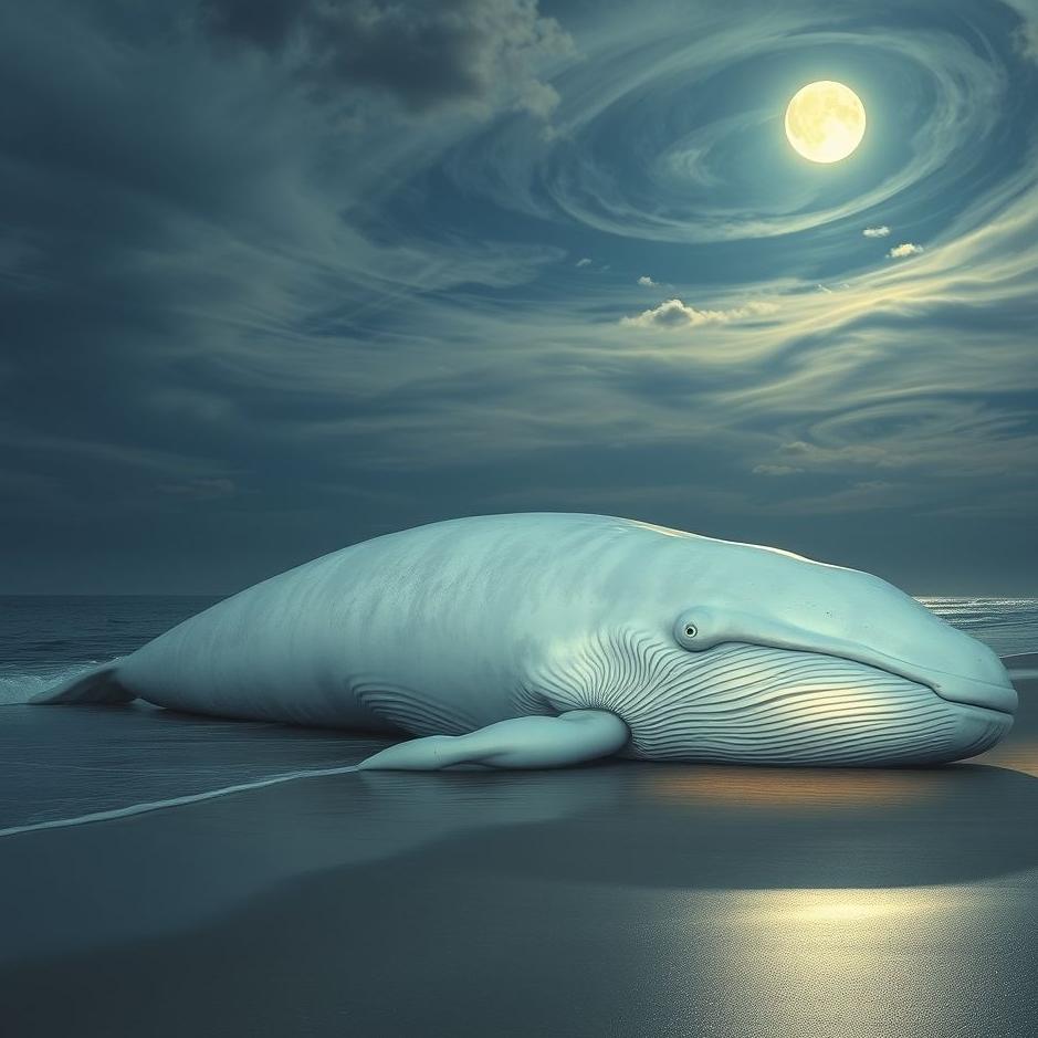 Dream : Whale beached in a dream
