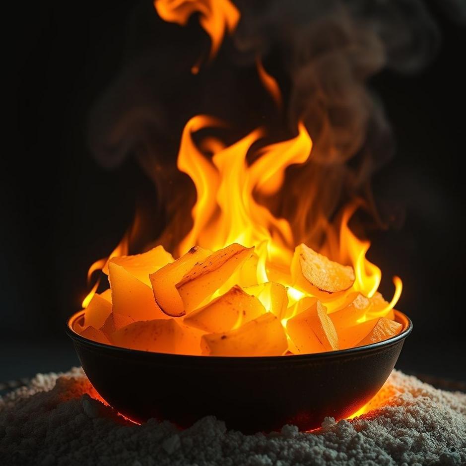 Dream Dictionary : Whip potatoes in fire in the dream