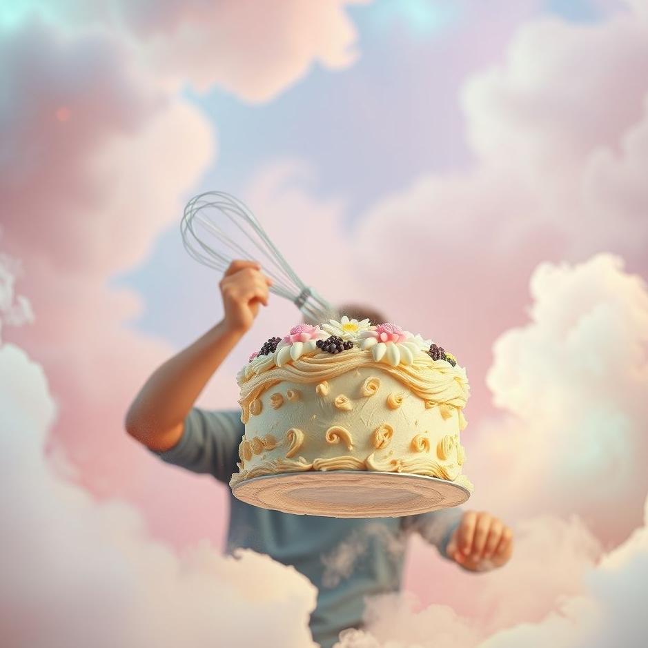 Dream : Whipping a cake in a dream