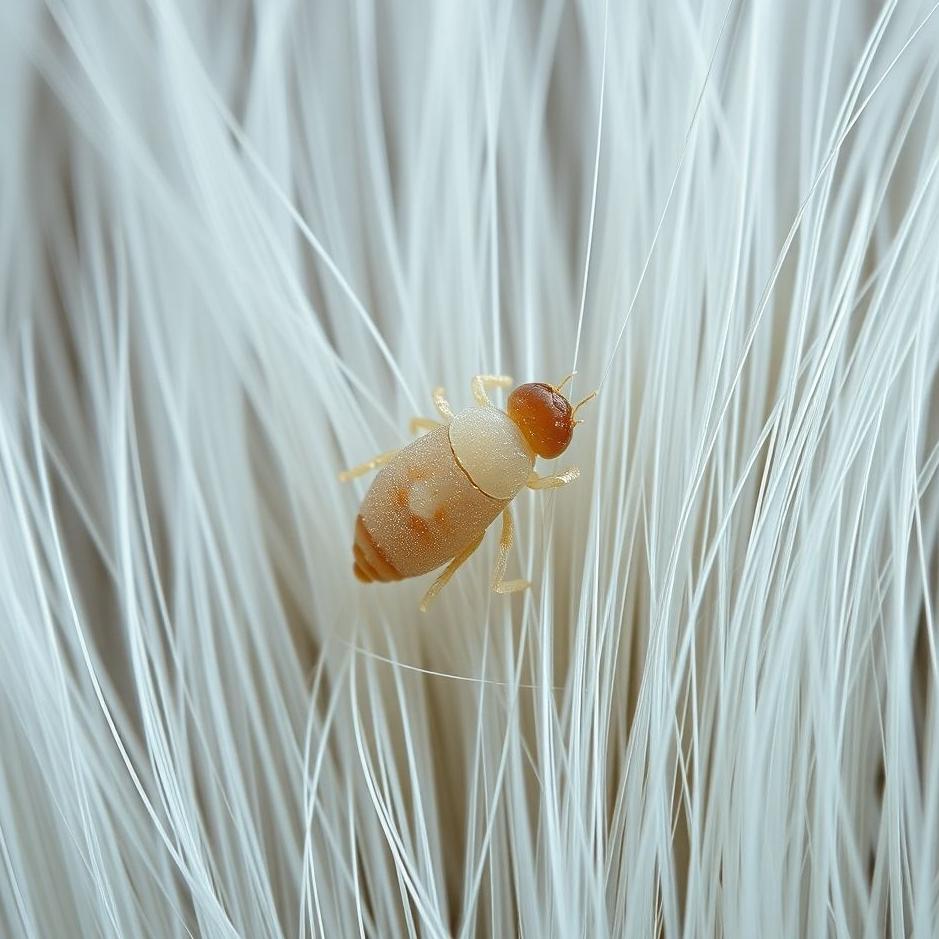 Dream : White lice in hair in a dream