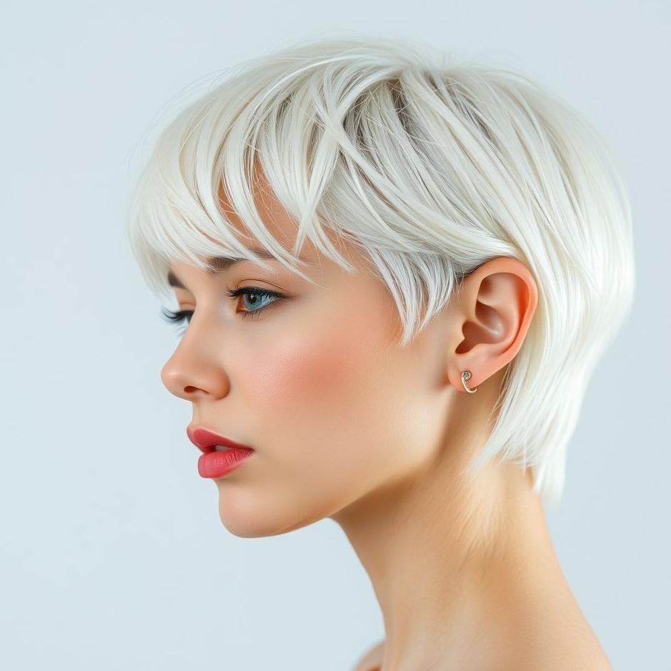 Dream Dictionary : White short hair 