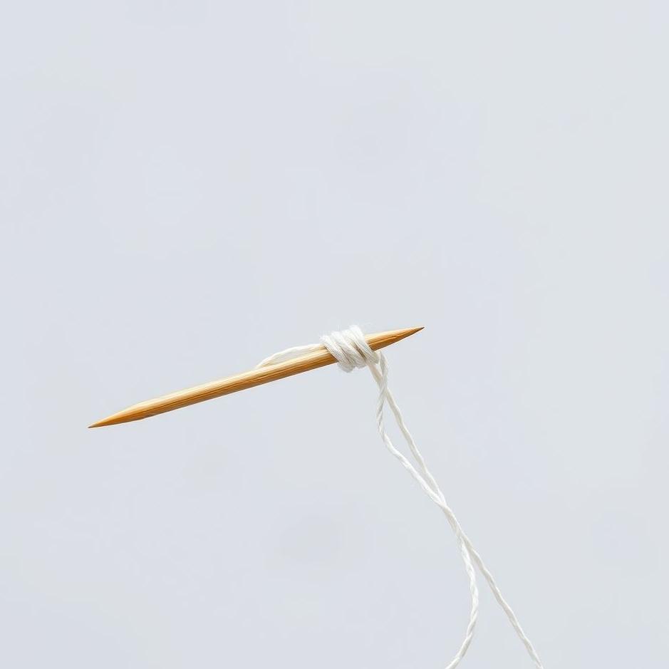 Dream : White thread on a needle in a dream