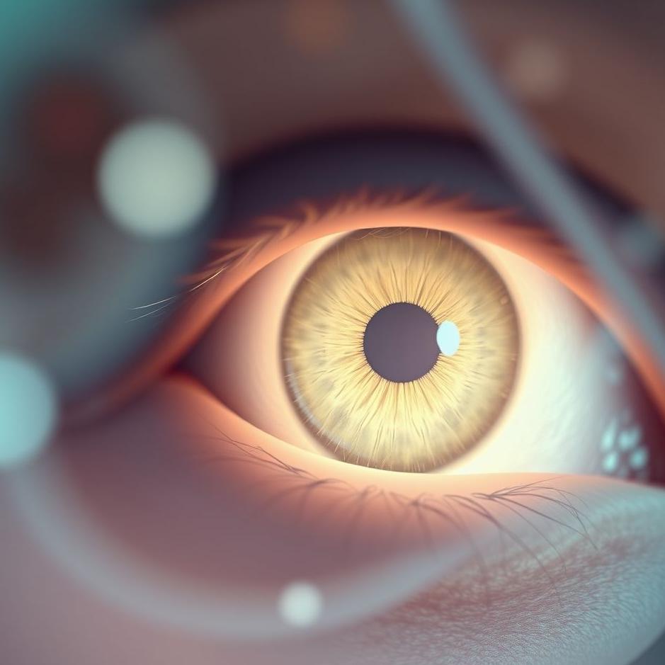 Dream : Whiteness in the eye in a dream