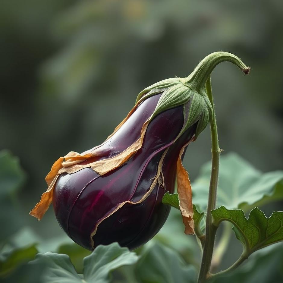 Dream : Wilting eggplant in a dream