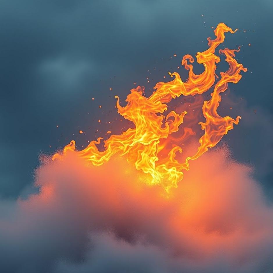 Dream : Wind fire in the dream