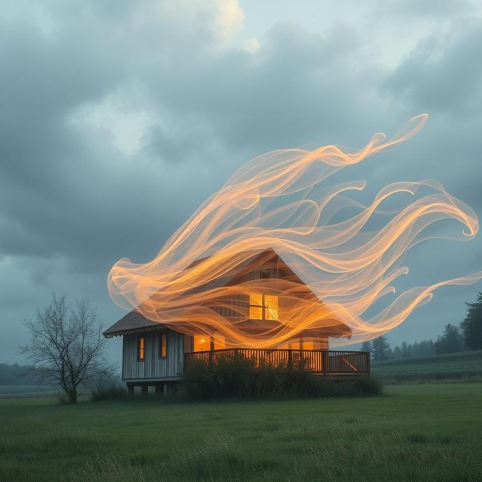 Dream : Wind in the house in a dream