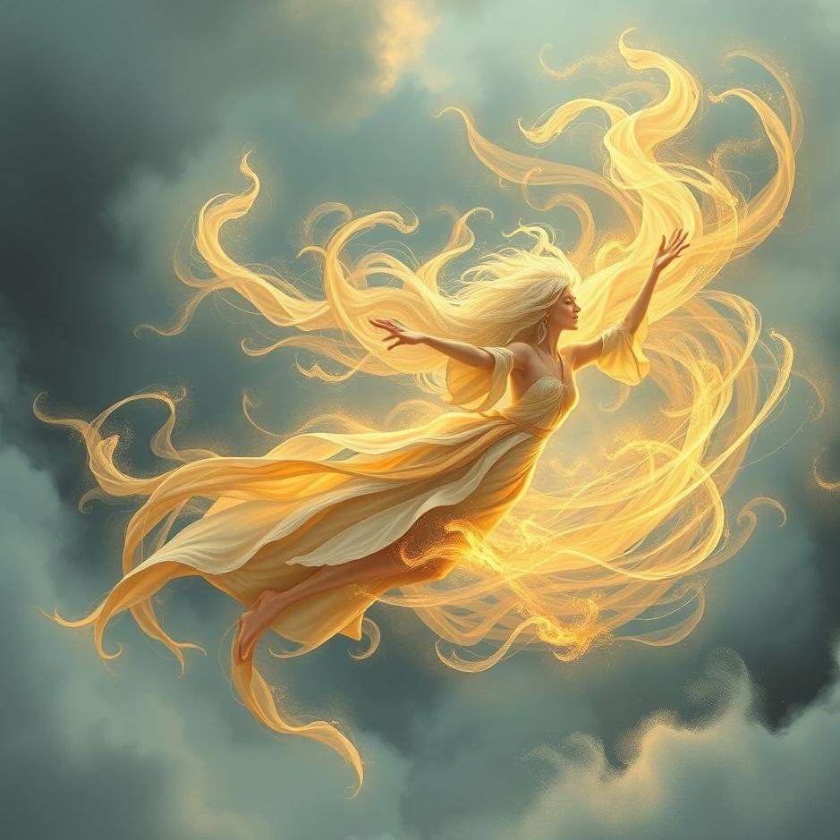 Dream : Wind spirit in a dream