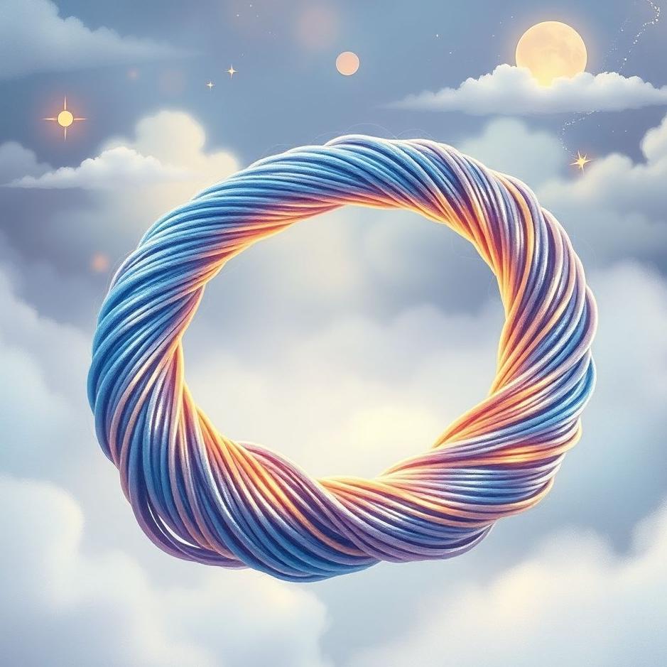 Dream : Winding yarn in a dream