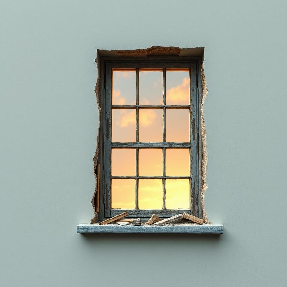 Dream : Window being dismantled in a dream