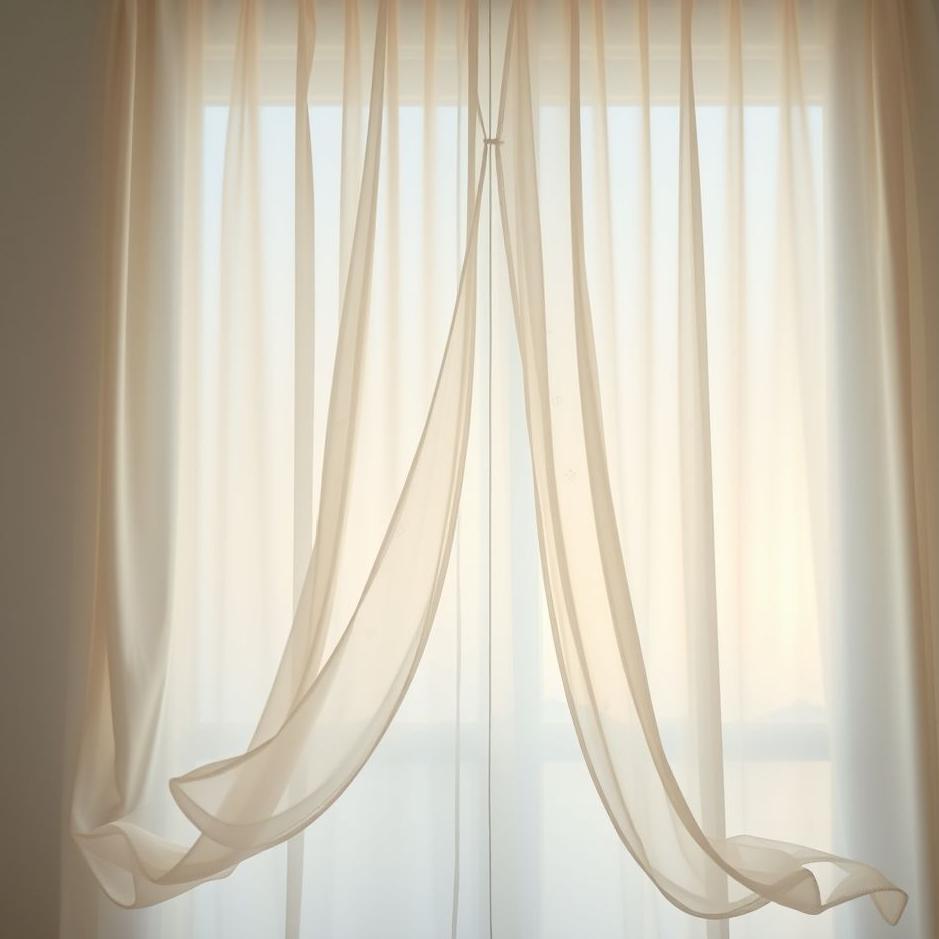 Dream : Window curtains in a dream