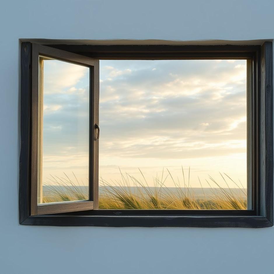 Dream : Window opening from the wind in a dream