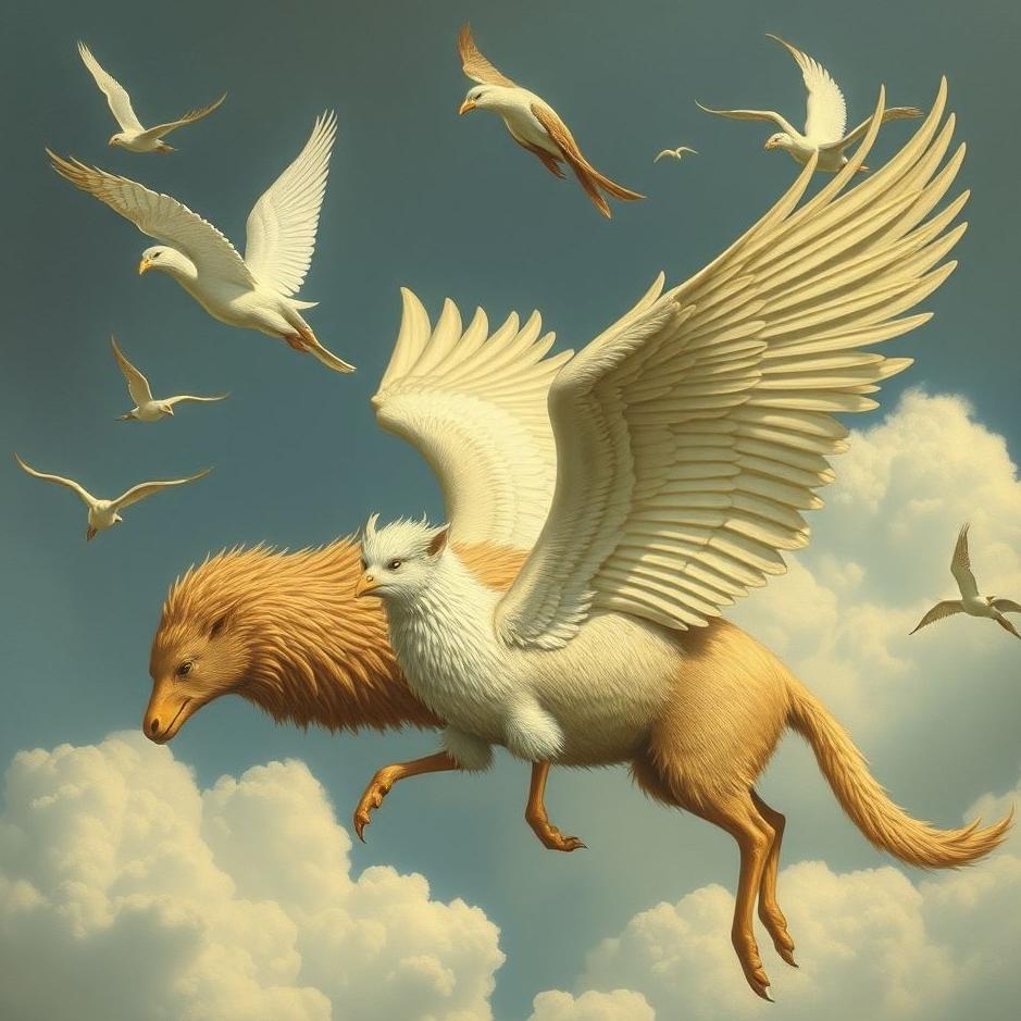 Dream : Winged animals in a dream