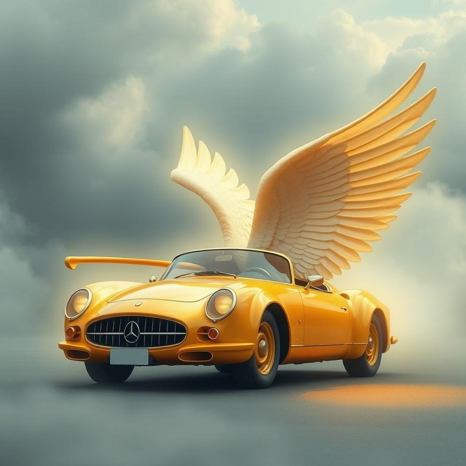 Dream : Winged car in a dream