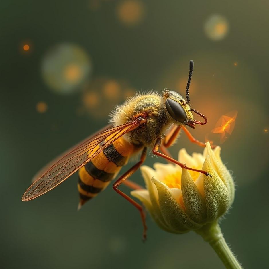 Dream : Winged insect sting in a dream