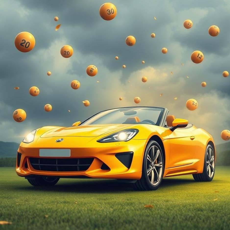 Dream : Winning a car in the lottery in a dream