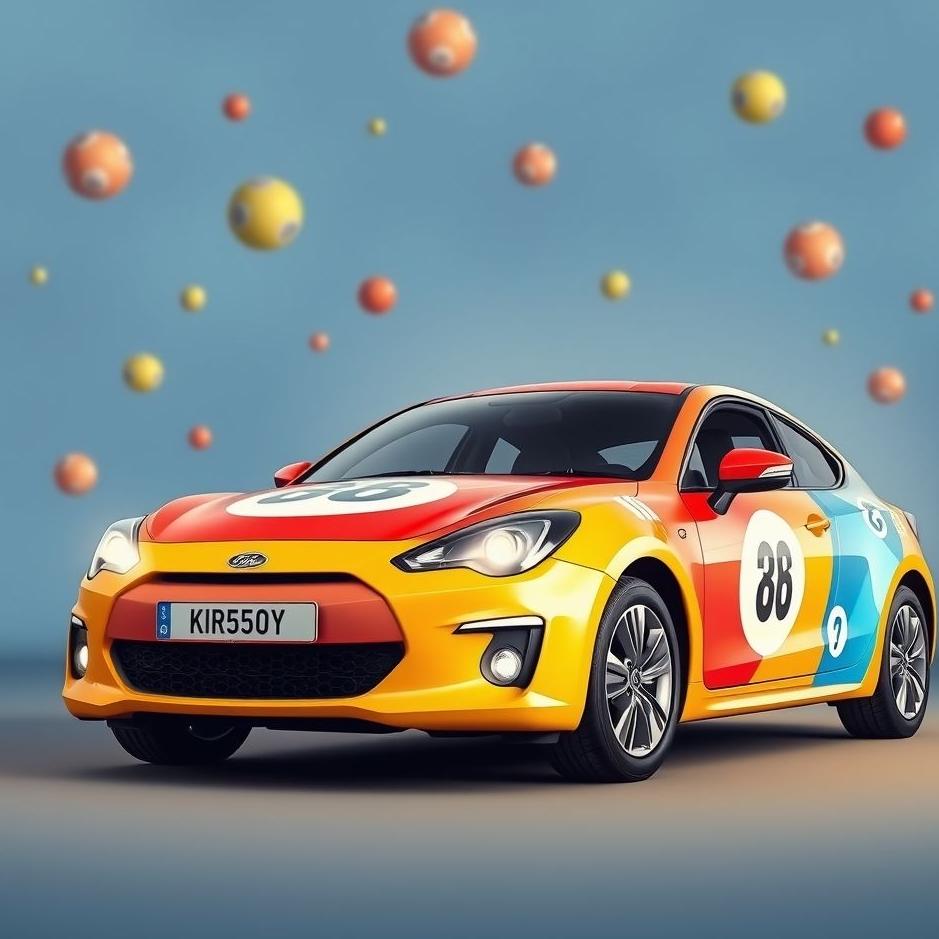 Dream : Winning a car in the national lottery in a dream