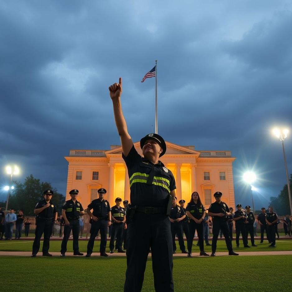 Dream : Winning at the police academy in a dream