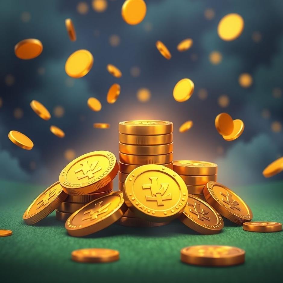 Dream : Winning coins in gambling in a dream