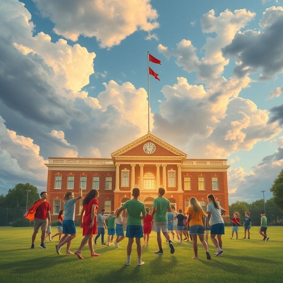 Dream : Winning high school in a dream