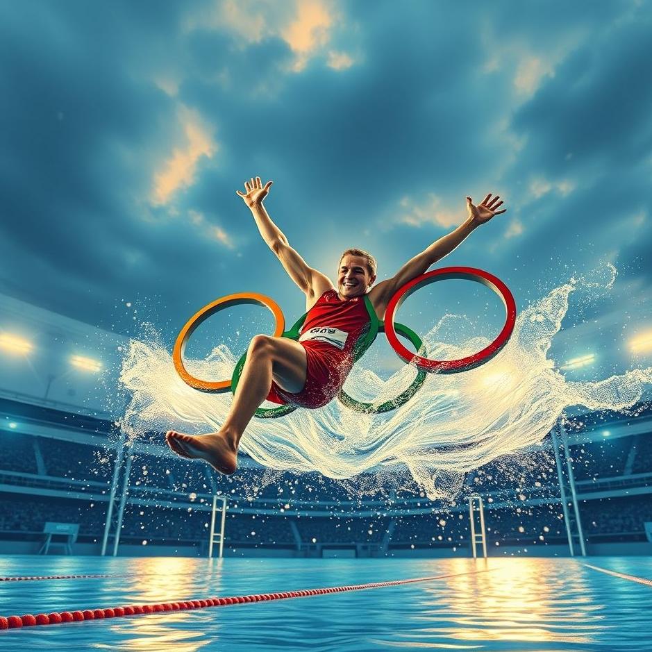 Dream : Winning the Olympics in a dream