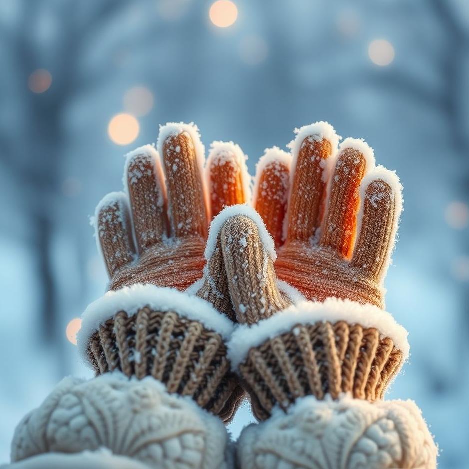 Dream : Winter gloves in a dream